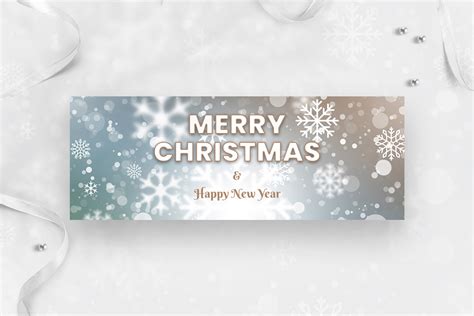 Merry Christmas Facebook Cover Template (402692) | Web Elements ...