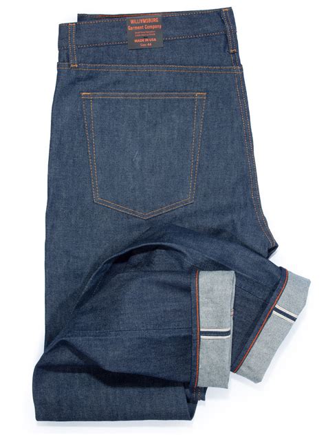 Big Men’s Selvedge Denim American Made Jeans| Williamsburg Garment Co.