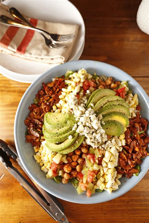 The Chubby Vegetarian: Chickpea Cobb Salad