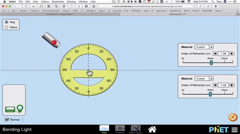 Phet Simulation Bending Light Worksheet Answers - Printable Word Searches