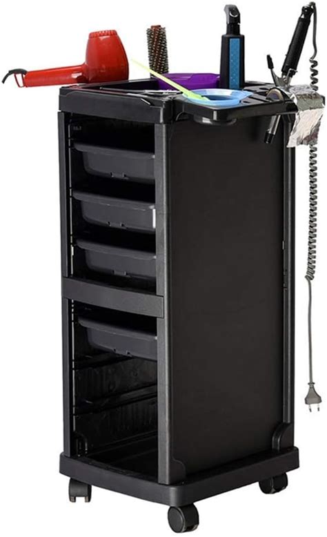 Multipurpose Hairdressing Storage Trolley Multifunctional Salon Hairdresser Trolleys With ...