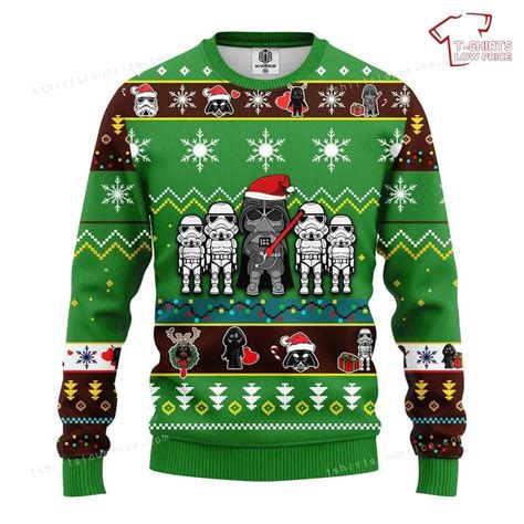 Star Wars Darth Vader Ugly Sweater Christmas Party - T-shirts Low Price