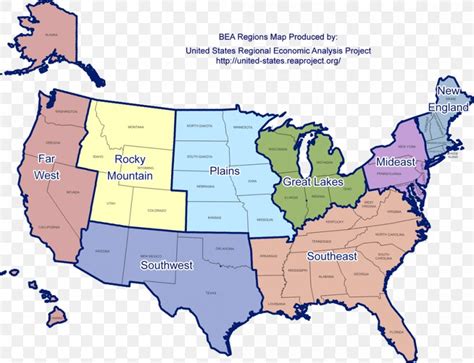 Contiguous United States Southern United States Great Basin Map United ...