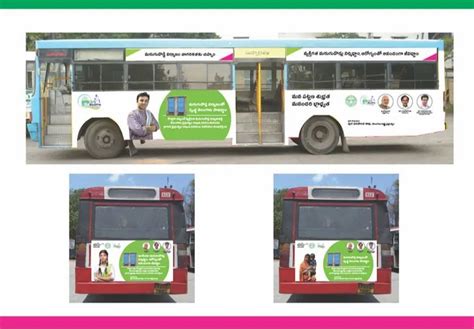 Installation Vinyl Bus Wraps, For Advertising, Mode Of Advertisement ...