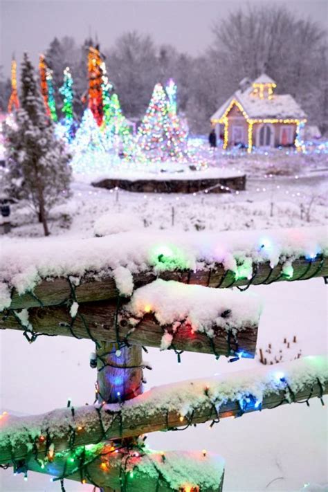 Best Places to See Christmas Lights in New England - New England Today