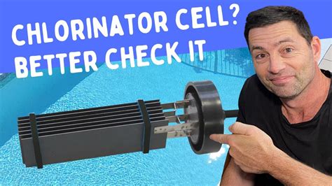 salt water pool going green chlorinator cell fault - YouTube