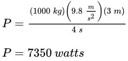 Practice Applying Power Formulas in Physics - Video & Lesson Transcript | Study.com