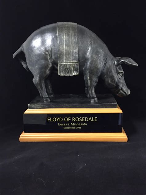 B1G Iowa Minnesota Floyd of Rosedale Replica Trophy | Iowa, Floyd, Rosedale