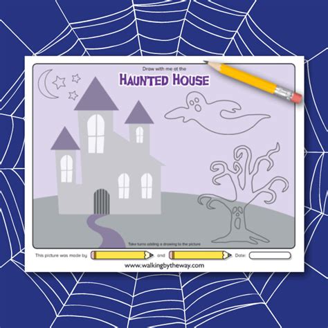 Free Halloween Drawing Prompts for Kids - Walking by the Way