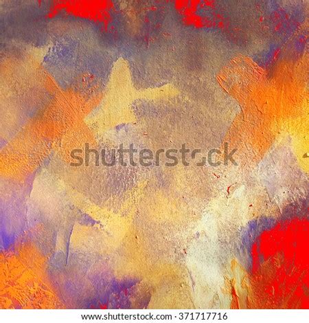 Abstract Watercolor Palette Grange Color Mix Stock Vector 171416642 - Shutterstock
