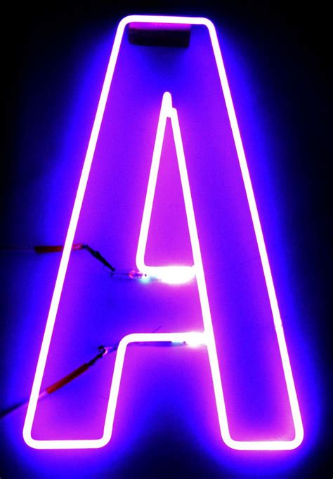 Neon A | Flickr | Neon lighting, Neon, Neon art