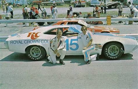 Vintage NASCAR Buddy Baker driving Bud Moore #15 | Nascar race cars, Nascar cars, Ford racing