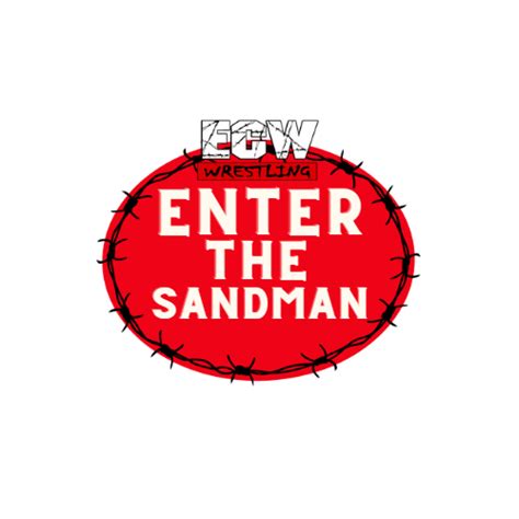 ECW Enter The Sandman Custom Logo by CarWashDumpsterBoy on DeviantArt