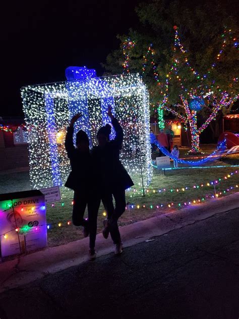 Winterhaven, Tucson, Az. Christmas Lights. YogaBuddy Ballerinas | Winterhaven, Sonoran desert ...