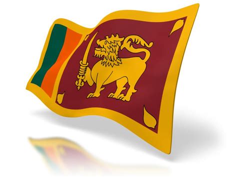 Sri Lanka Flag | Great PowerPoint ClipArt for Presentations - PresenterMedia.com