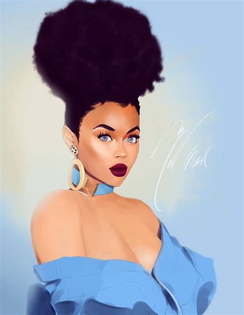 Afro Puff by MelanoidInk on DeviantArt | Drawings of black girls, Black love art, Black girl art