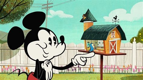 Mickey Mouse and his bird Tuppence give a tip of... - Disney Television ...