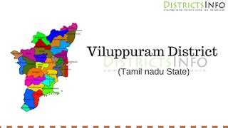 Viluppuram District With Talukas in TamilNadu State