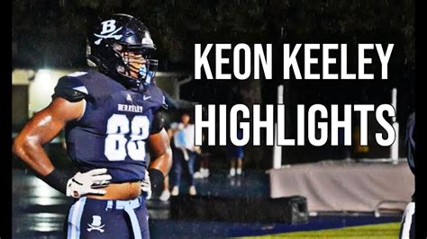 Keon Keeley Highlights | Alabama Crimson Tide Football Recruiting | # ...