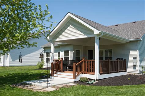 Covered Porch Addition Extends the Indoors, Outdoors - Case Indy