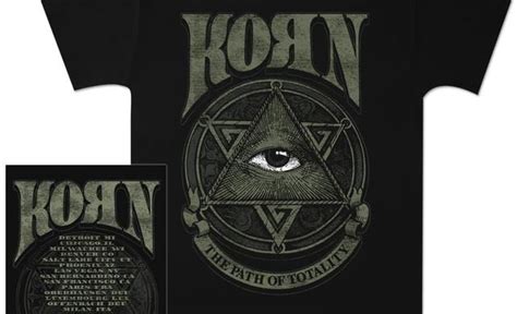 Korn Shirts, Vinyl & Tour Merchandise | Korn, Popular bands, Tour t shirts