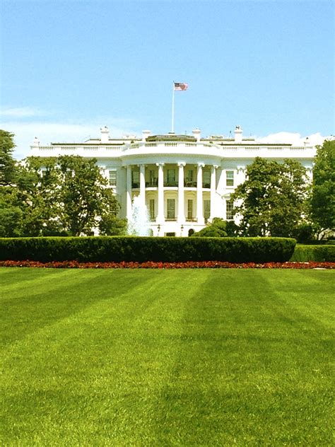 The White House in Washington, DC About 6-8 months before you visit ...