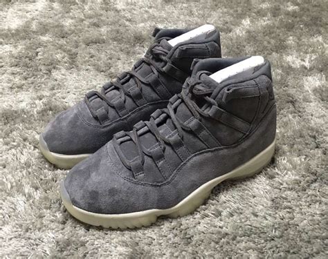 Air Jordan 11 Grey Suede Release Date - Sneaker Bar Detroit