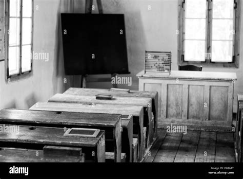 Very old school in open-air museum Stock Photo - Alamy