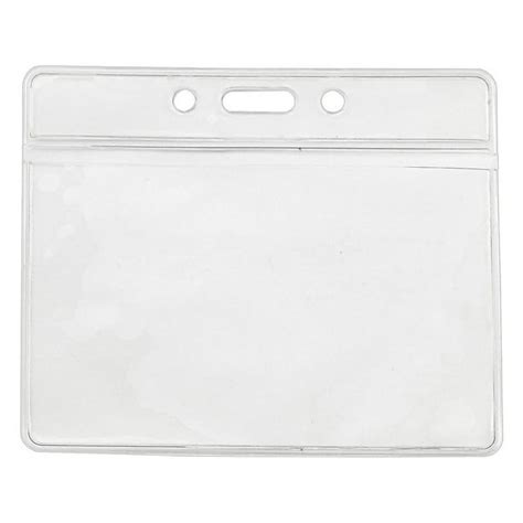 Staples Heavy-Duty ID Badge Holders Clear 50/Pack (37867) 811662 - Walmart.com - Walmart.com