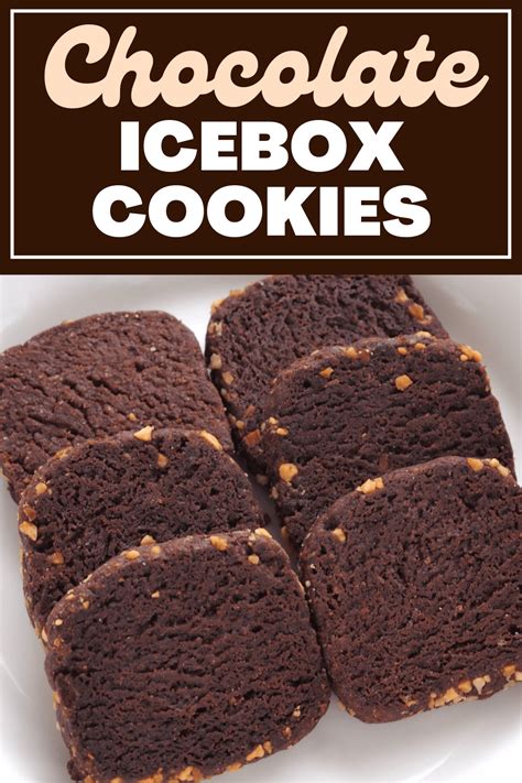 Chocolate Icebox Cookies - Insanely Good