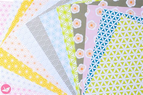 Japanese Origami Paper Printable Pack - Paper Kawaii Shop