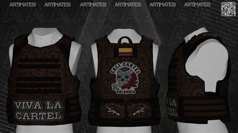 Cali Cartel Basic Vest - FiveM Clothing – Artimates