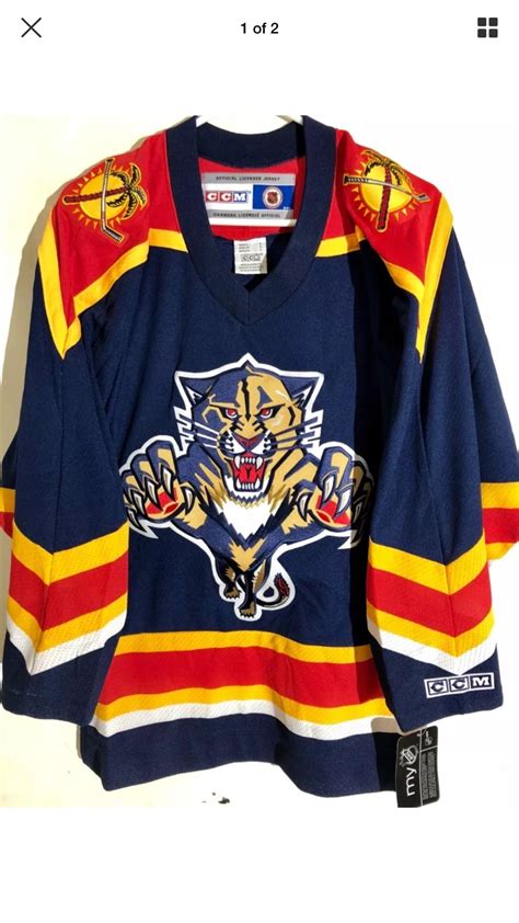 Awesome Florida Panthers jersey I bought today! : hockeyjerseys