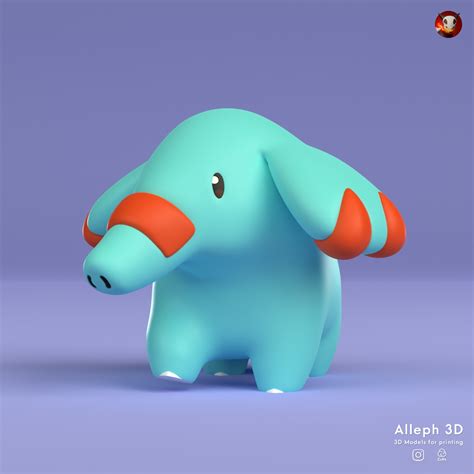 STL file Pokemon phanpy evolution pack 🐉・3D printing model to download ...