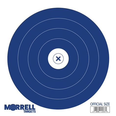 Single Spot Paper Face Target NFAA OFFICIAL Paper Face Archery Target | Morrell Targets