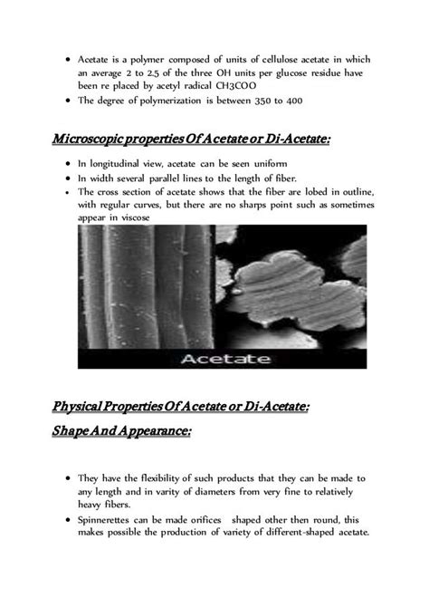 Assignment on acetate fiber