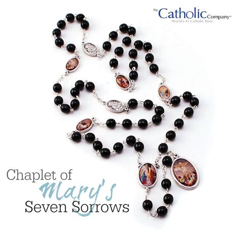 The Rosary (Chaplet) of the Seven Sorrows | Rosary, Chaplet, Sorrow