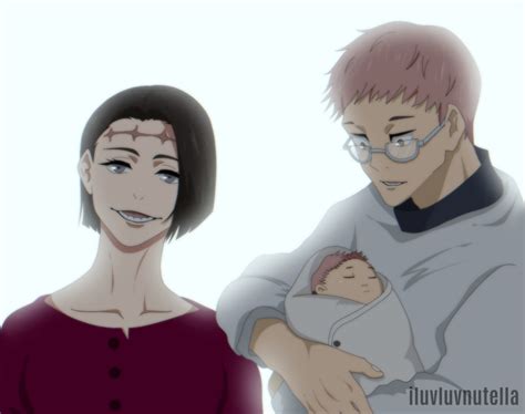 Itadori's parents!??? – @iluvluvnutella on Tumblr