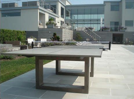 If It's Hip, It's Here (Archives): Modern Concrete & Steel Ping Pong Table Doubles As Indoor ...
