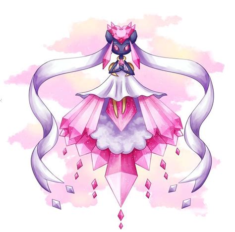 Mega Diancie! by MissElizaRose.deviantart.com on @deviantART ...