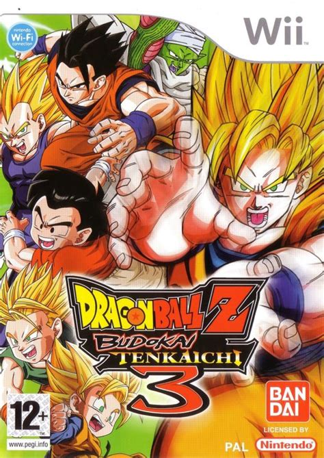 Dragon Ball Z: Budokai Tenkaichi 3 (2007) box cover art - MobyGames