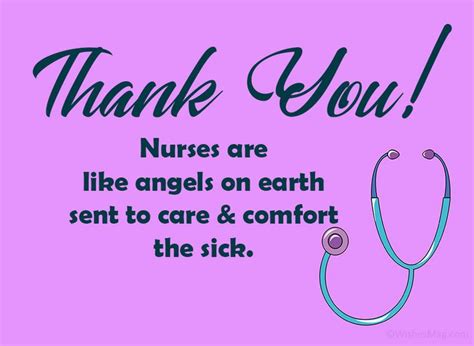 Thank You Messages For Nurses - Appreciation Quotes | WishesMsg | Nurse appreciation quotes ...