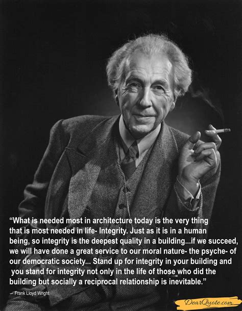 "what is Needed Most in Architecture Today...." - Frank Lloyd Wright . #3204x4126 #architecture ...