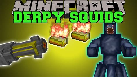 Minecraft: DERPY SQUID MOD (CAN YOU SURVIVE THE SQUID DIMENSION?) Mod ...