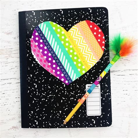 DIY Notebook Ideas - Back to School Supplies • Color Made Happy