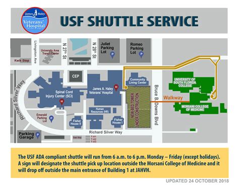 Campus Map | VA Tampa Health Care | Veterans Affairs