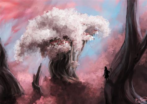 Sakura Treehouse by superMARIAbros on DeviantArt