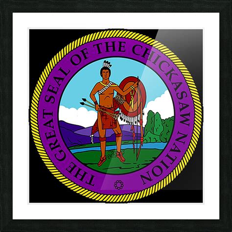 Chickasaw Nation Great Seal - Fun With Flags