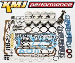 Small Block Ford 289 302 Engine Rebuild Overhaul Kit With Pistons Rings & Bearings