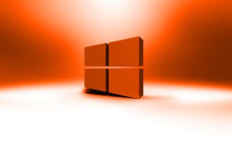 Orange Windows Logo Wallpapers - Top Free Orange Windows Logo ...